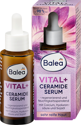 سرم سرامید و کلسیم بالآ Balea Vital+ Ceramide Serum مخصوص پوست بالغ"