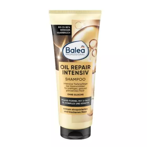 شامپو تخصصی اویل ریپیر (Oil Repair Intensiv) از برند باله‌آ (Balea)