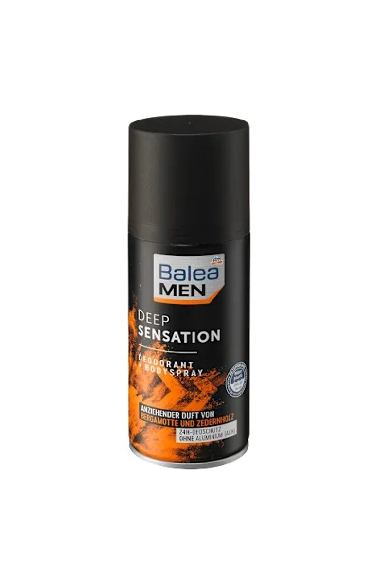 اسپری بدن و دئودورانت مردانه باله آ (Balea MEN) مدل Deep Sensation
